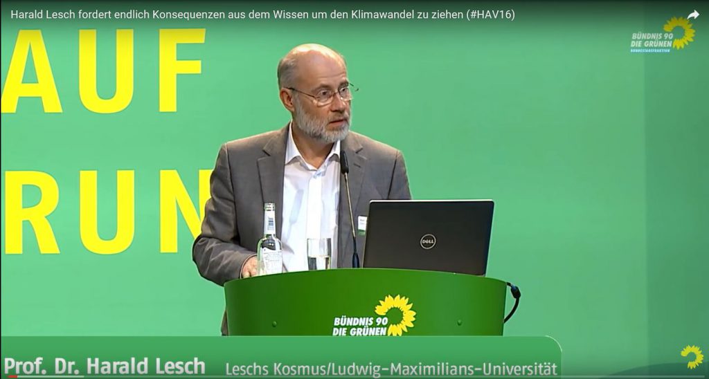 Harald Lesch spricht über Turbokapitalismus und globale Landwirtschaft