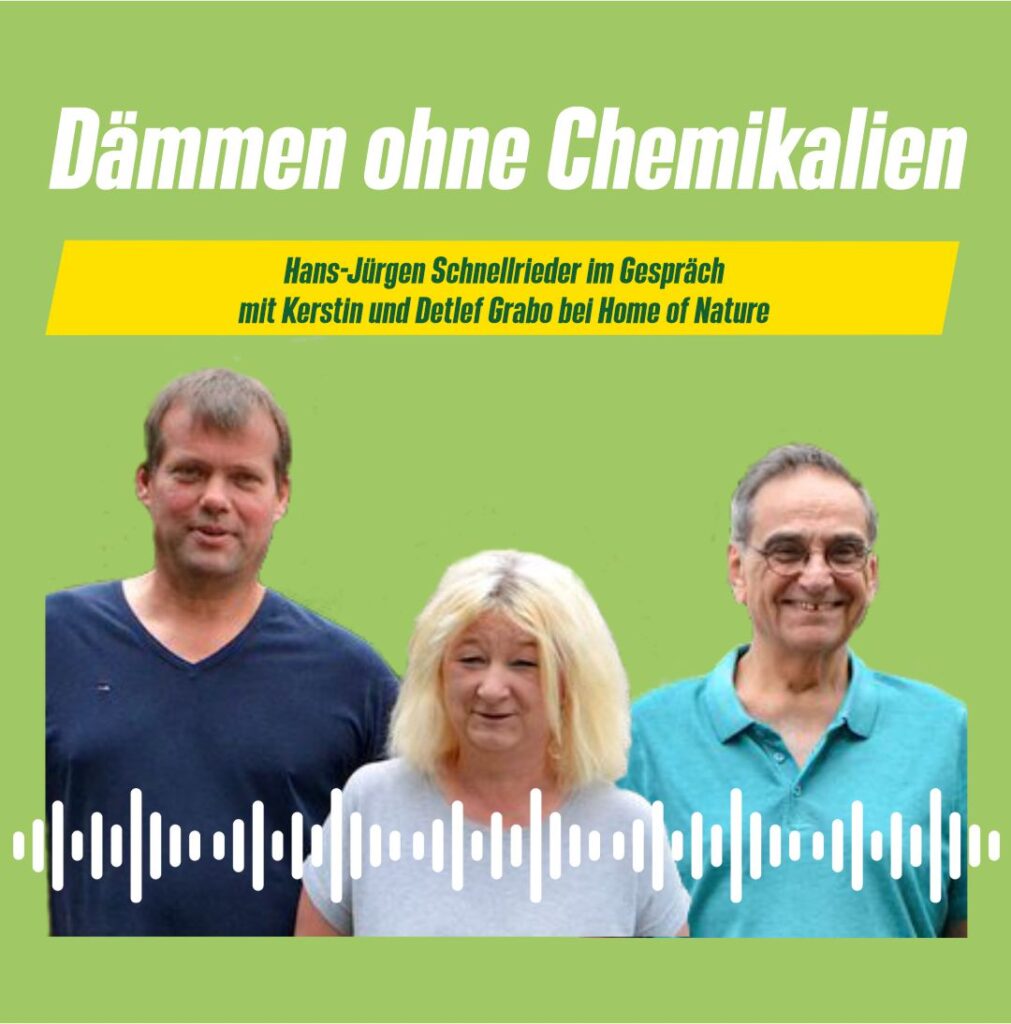 Schon gewusst! Naturdämmstoffe sind billiger und lieferbar.
